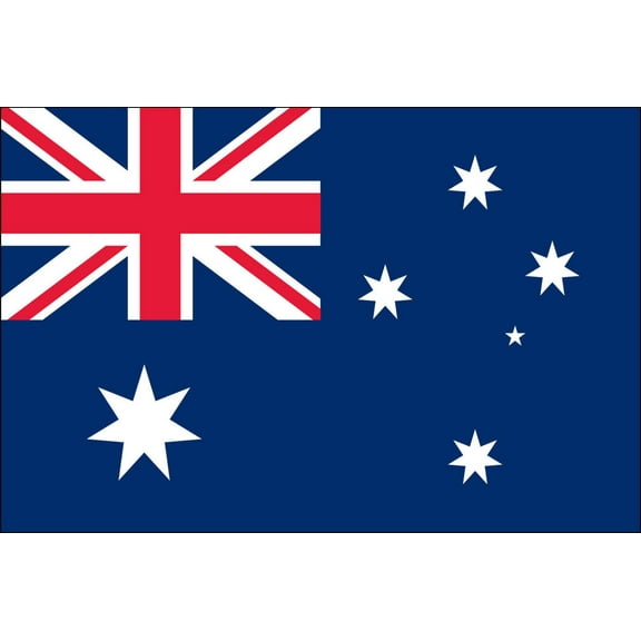 Y H M National Flag Australia Flag 3 x 5 feet Bunting For Marine Industrial Use