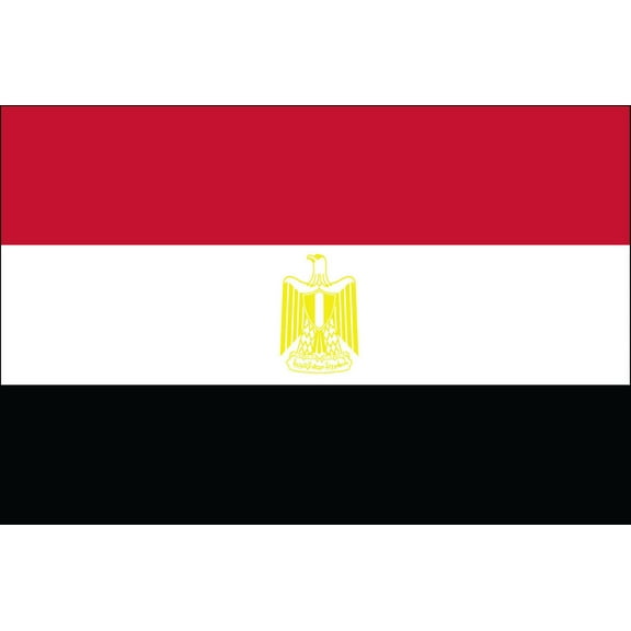 Y H M National Flag Egypt Flag 3 x 5 feet Bunting For Marine Industrial Use