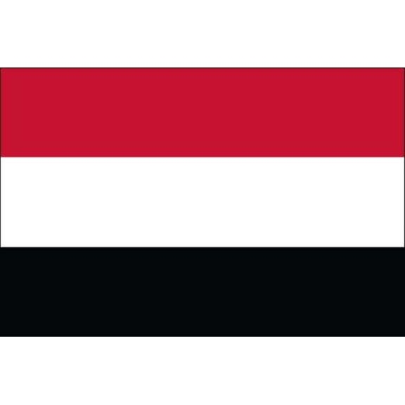 Y H M National Flag Yemen Flag 3 x 5 feet Bunting For Marine Industrial Use