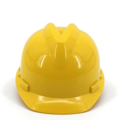 Y H M Slotted Safety Helmet White with Staz-On Suspension