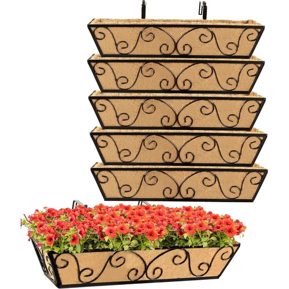 Y&M 24INB6PCS Window Boxes - Walmart.com