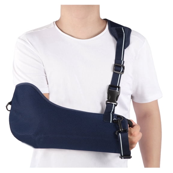 Y&M Breathable Adjustable Shoulder Slings, Blue, Size M