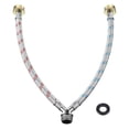 Y Mixer Hose Connector Stainless Steel 3/4inch Fittings Washing Machine ...