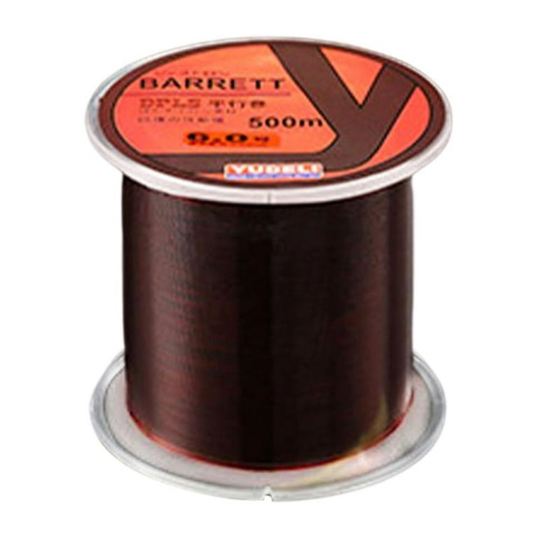 Y Nylon Fishing Line Super Strong Anti-frizz for Freshwater Fishing Use  Coffee 5.0 