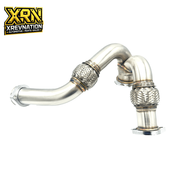 XRevNation Y-Pipe & Turbo Up Pipe Kit for 20032007 Ford 6.0L Powerstroke - HD Design