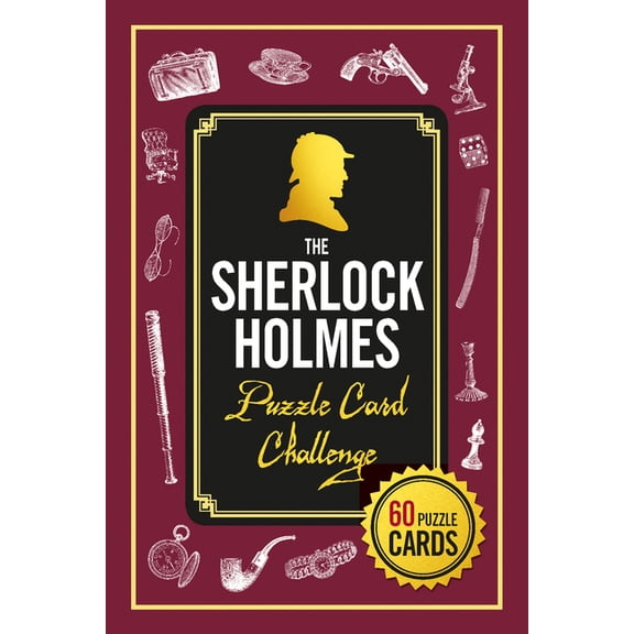 Puzzle Cards: Sherlock Holmes Puzzle Card Challenge (Postcard book or pack)