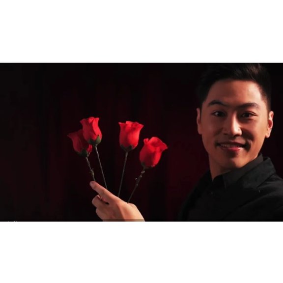 Y-Rose 2.0 Magic Tricks Multiplying Rose One to Four Romantic Flower Appearing Magia Stage Wedding Illusion Comedy Mentalism