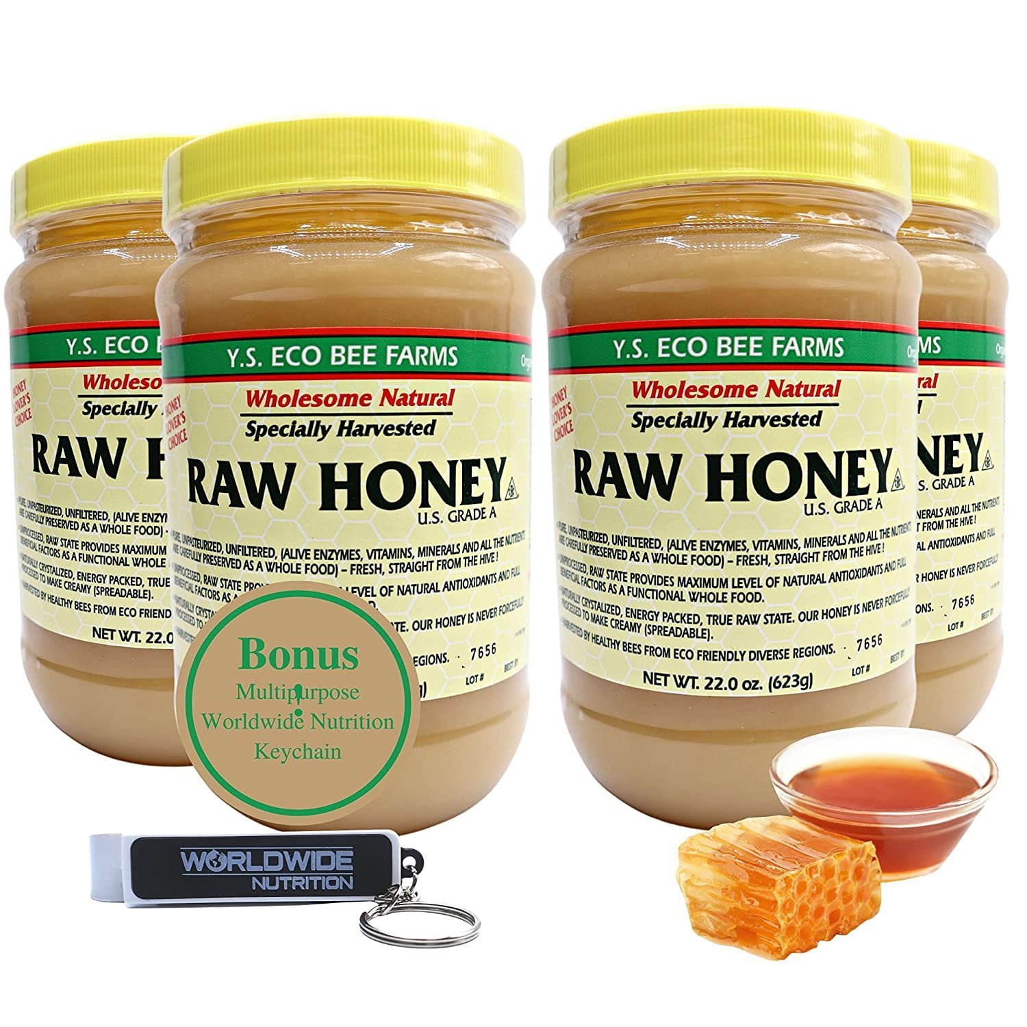 Y.S. Eco Bee Farms, Y.S. Organic Bee Farms, Wholesome Natural Raw Honey