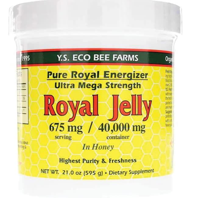 Ultra Mega Strength Organic Royal Jelly in Honey Gel, 21 oz
