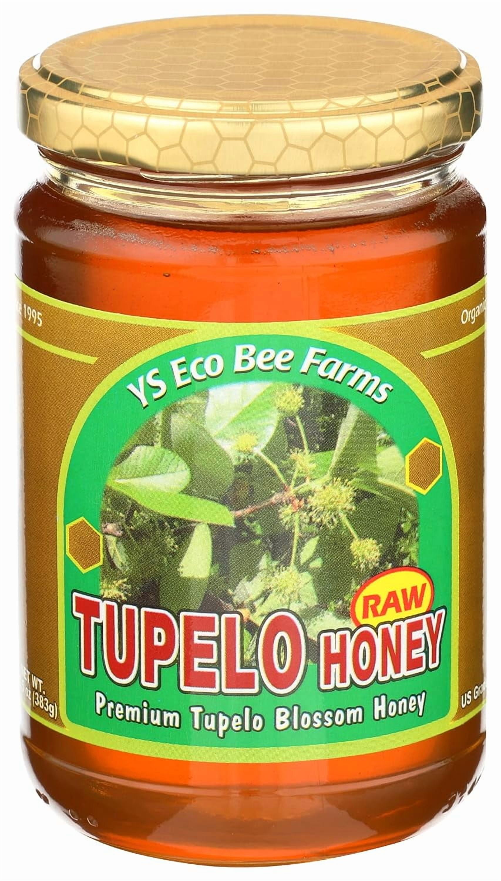 YS Organic Bee Farms Raw Tupelo Honey – Allergen-Free, Organic – 13.5 oz