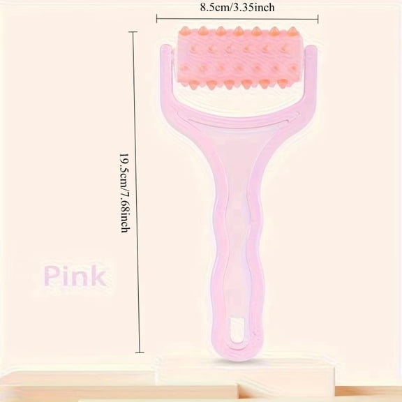 Y-Shaped Handheld Massage Roller for Effective Muscle Relief - Perfect for Legs, Back, Arms, and Face