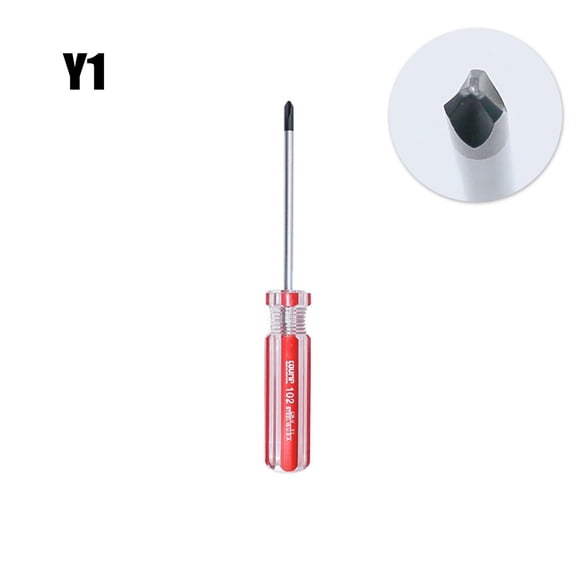 Y-Shaped Screwdriver Set Nonslip Magnetic For Tri-Wing Screwdriver Y0 Y1 Y2 Y3 Nonslip Plastic Handle Provide Great Comfortable