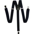 thumbnail image 1 of Y-Shaped Unisex Adjustable Skinny Clip on Braces/Suspenders with Metal Clips - 2.5cm, 1 of 1