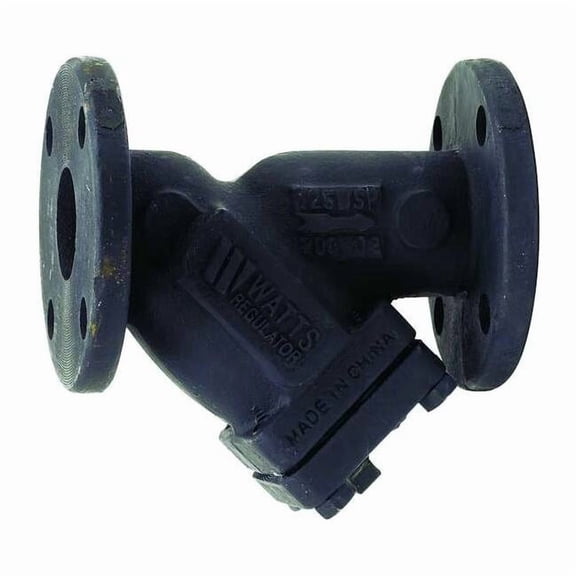 Y Strainer, 3" Pipe, Flanged, Cast iron, 200 psi at 150 Degrees F WOG, 125 psi at 450 Degrees F WSP
