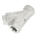 Y Strainer Stainless Steel Double Layer Mesh Low Flow Resistance Y Type