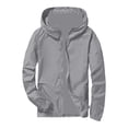 thumbnail image 1 of Y-Sunset Big & Tall Men's Lightweight Jacket, UPF 50+ Waterproof Athltic Windbreaker, Zip Up Hoodie Packable Softshell Jacket for Travel​ Hiking, 1 of 3