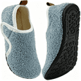 Hooked Loop Y-Sunset Slippers for Women Fuzzy Slippers Warm On House Sock Shoes ...