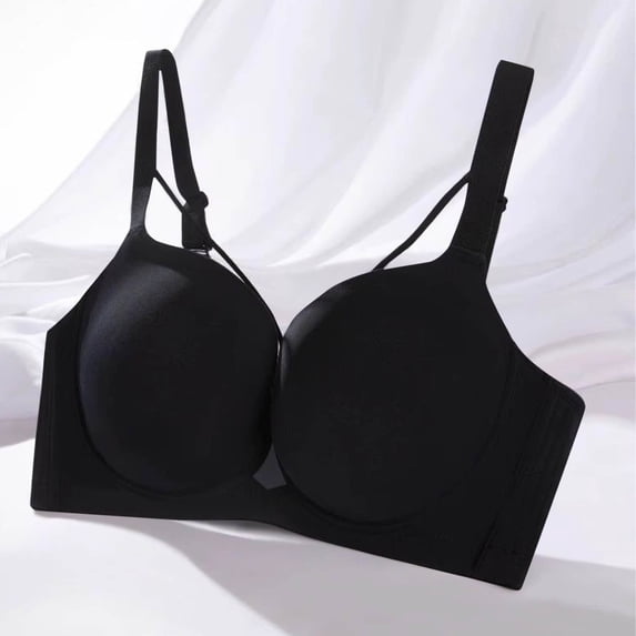 Solid Vcolor Y-Sunset Wireless Bralette for Women Push Up Comfort Underwear for Home ...