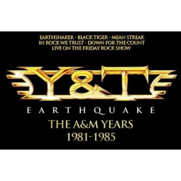 Y&T - Earthquake: A&M Years - Music & Performance - CD
