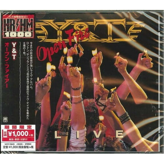 Y&T - Open Fire - Music & Performance - CD