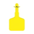 thumbnail image 1 of Y-Tex  Lone Star  Medium Blank  Plastic  1-Piece Ear Tag, 1 of 2