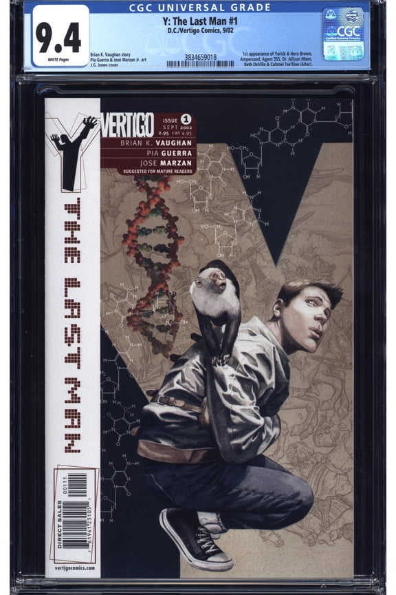 Y: The Last Man #1 - CGC 9.4 Comic Book