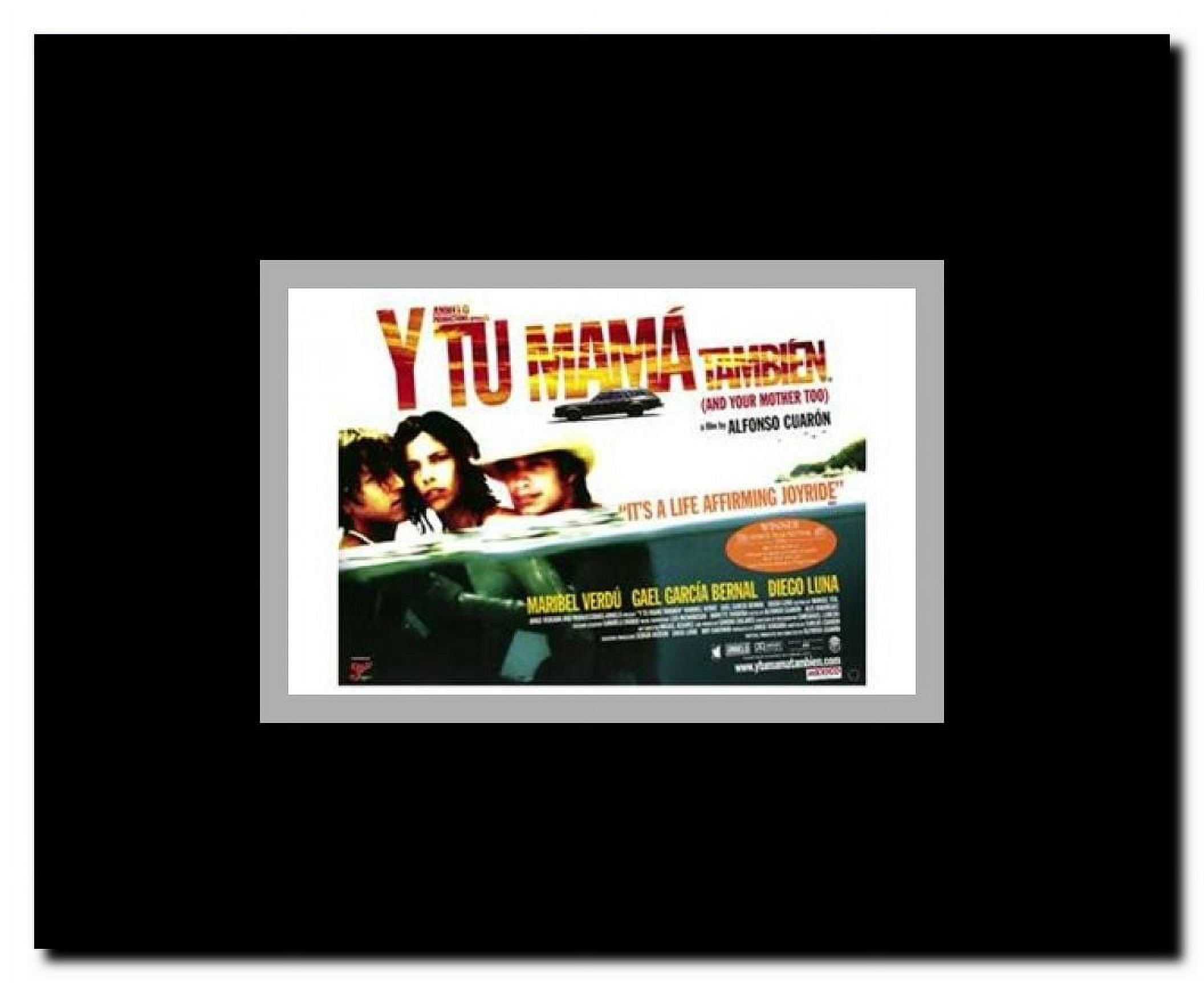 Y Tu Mama Tambien Framed Movie Poster