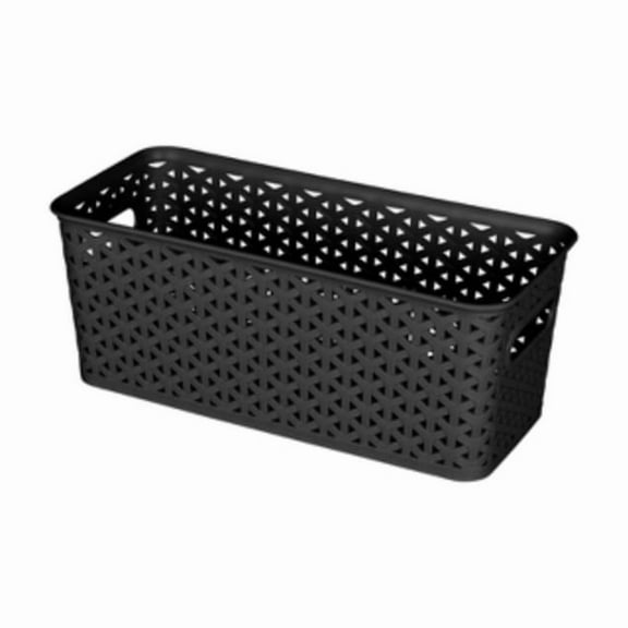 Y-Weave Half Medium Decorative Storage Basket