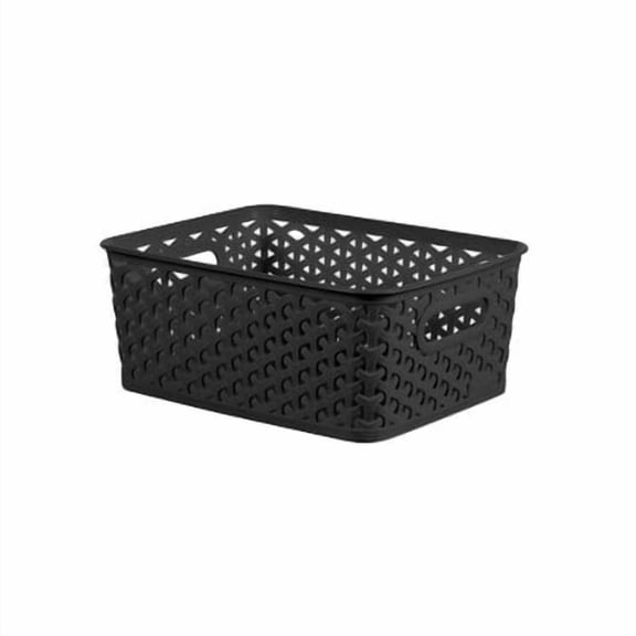 Y-Weave Small Decorative Storage Basket