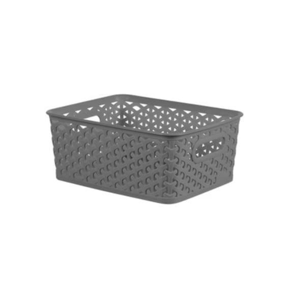 Y-Weave Small Decorative Storage Basket