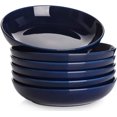 Y YHY 30 fl oz Blue Porcelain Pasta, Salad, Soup Bowls, Large Serving