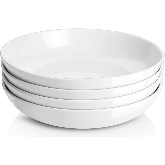 Y YHY 9.75" Large Pasta Bowls, 50 Ounces Big Salad Bowls, Ceramic