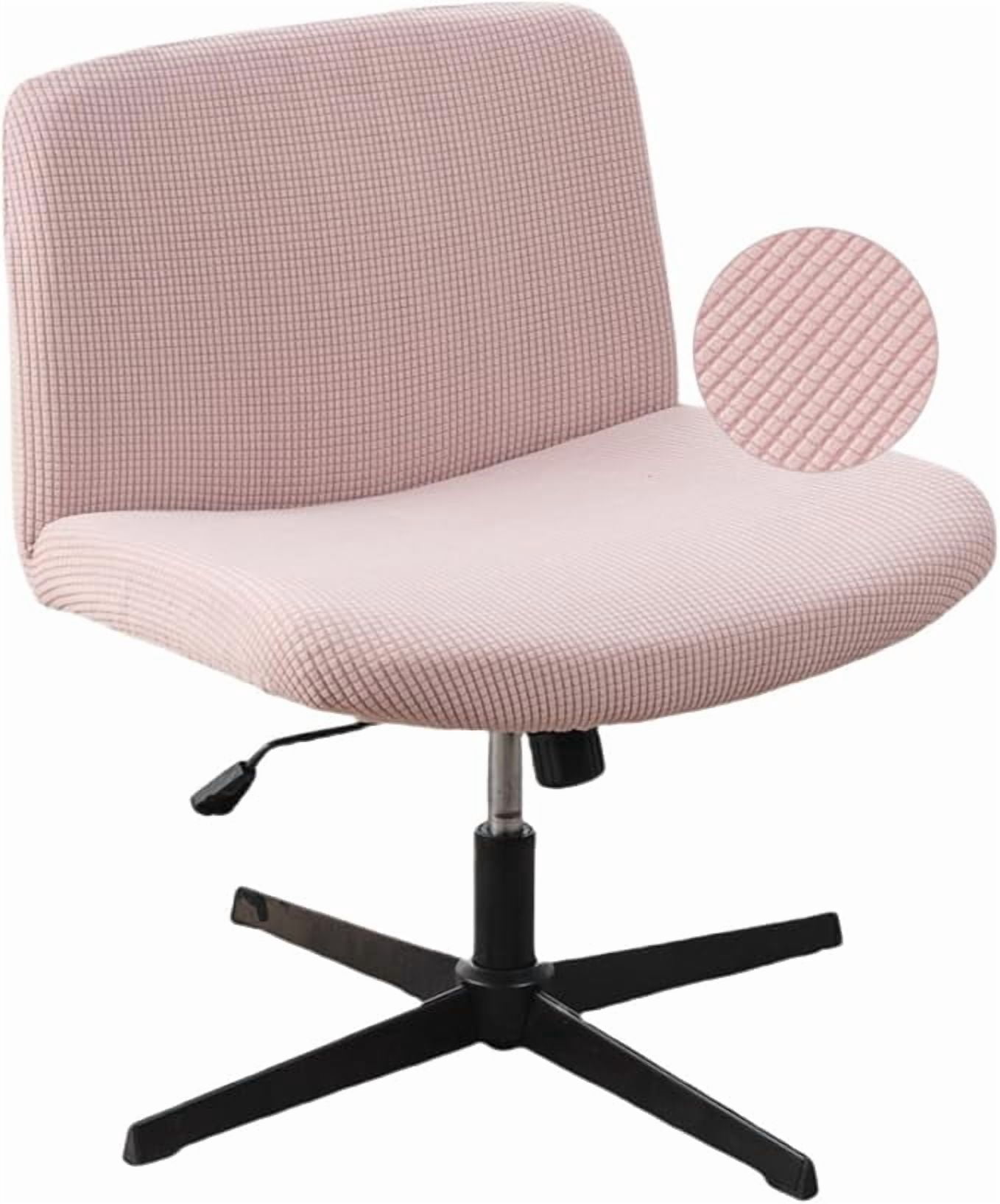 Y YUNHSOM Armless Chair Cover Office Desk Chair Cover, Waterproof and ...