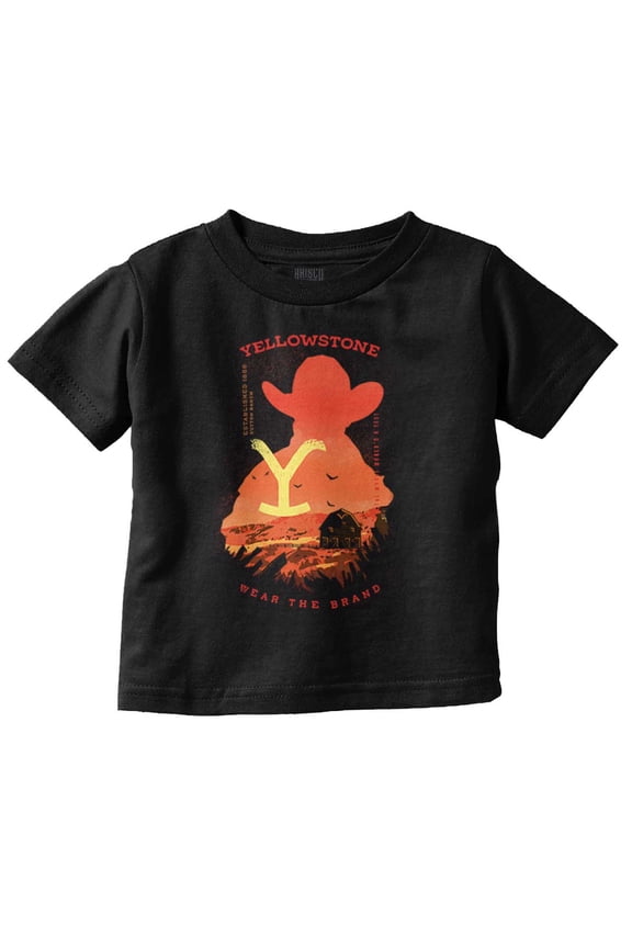 Y Yellowstone Cowboy Wear The Brand Toddler Boy Girl T Shirt Infant Toddler Brisco Brands 18M