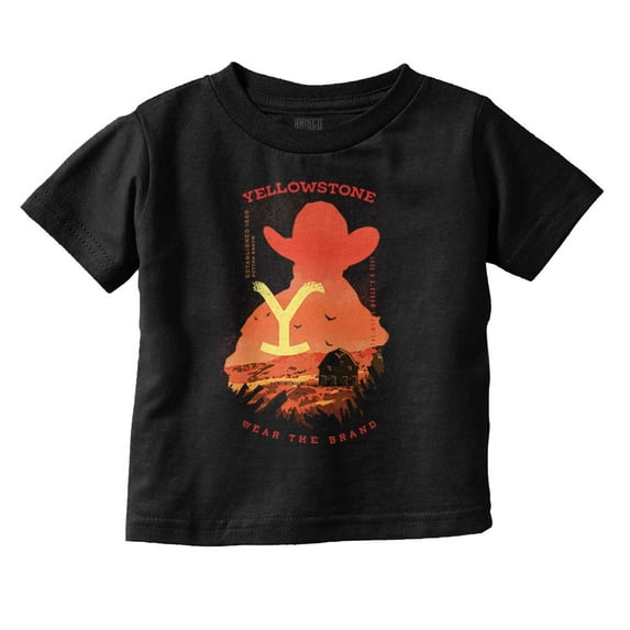 Y Yellowstone Cowboy Wear The Brand Toddler Boy Girl T Shirt Infant Toddler Brisco Brands 6M