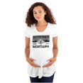 thumbnail image 1 of Y Yellowstone Dutton Ranch Montana Women's Maternity T Shirt Tee Brisco Brands 2X, 1 of 3