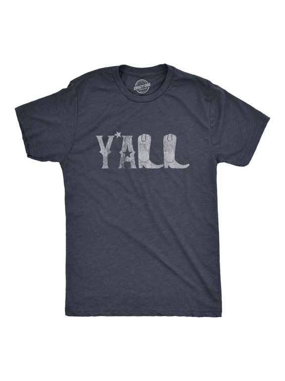 Y'all Boots Country Cowboy T-Shirt