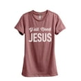 thumbnail image 1 of Y'all Need Jesus Women's Fashion Relaxed T-Shirt Tee Heather Rouge Small, 1 of 3
