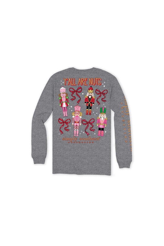 Y'all are Nuts Christmas Nutcracker T Shirt S