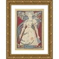 thumbnail image 1 of Yûki Somei 14x18 Gold Ornate Wood Frame and Double Matted Museum Art Print Titled - New Voice (1902-01), 1 of 4