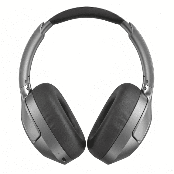 Y08 Over-Ear Headphones Bluetooth 5.4 Active Noise Cancelling Hi-Res Audio 50H Playtime Space Gray