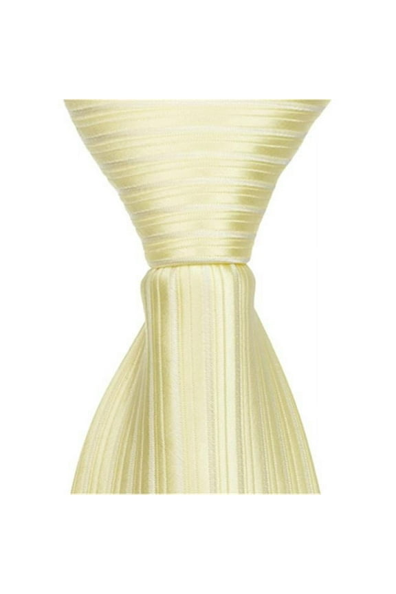 Y1 - 9.5 in. Zipper Necktie - Yellow- 6 to 18 Month
