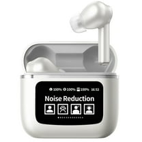 Y113 Language Translator Earbuds, Supports 144 Languages Online Offline Instant Voice Translator Device with APP for iOS for Android, Simultaneous Translation Bluetooth 5.1(Silver)