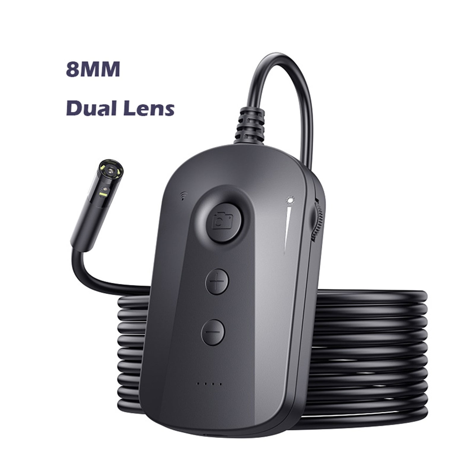 Y16 WIFI Endoscope Camera Dual Lens Camera HD1080P 4 Times Zoom IP68 Waterproof Wireless Snake Borescope ,Various Applicable