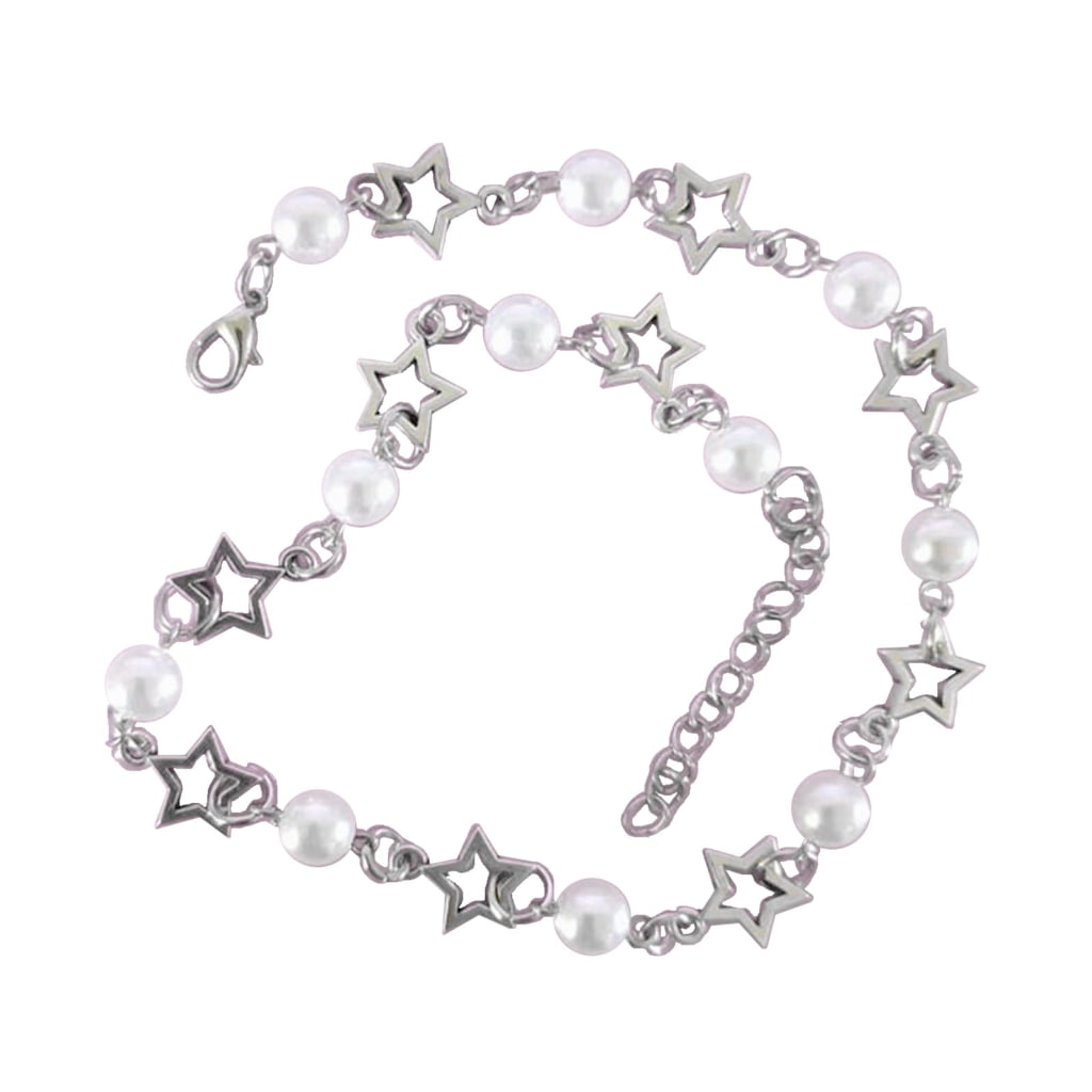 Y2K Accessories Fashion Hollow Star Pendant Necklace Egirl Sweet Cool