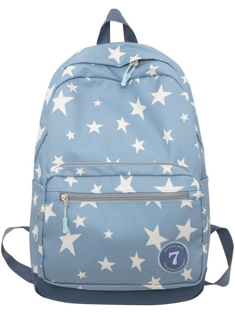 Y2K Backpack Women's Men's Cute Daypack Grunge Star Retro Chic