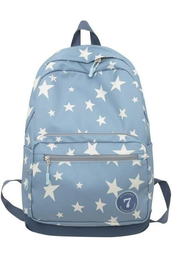 Y2K Backpack Women's Men's Cute Daypack Grunge Star Retro Chic Trendy Design Schoolbag Backpack Daily Use Hiking Travel