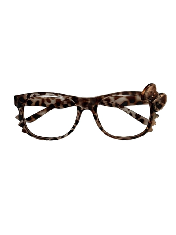 Y2K Cheetah Print Sunglasses - Kawaii Retro Anime Glasses for & Emo Accessories - Vintage Leopard Print Shades for Women &