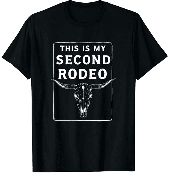 Y2K Cowboy Cowgirl Graphic Black T-Shirt for Men and Women