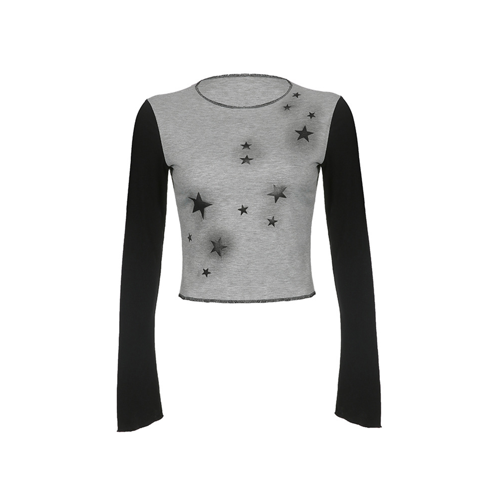 Y2k star long sleeve grunge xu LUVCODE ABYOVRT Women Star Shirt 